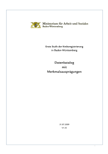 Datenkatalog für TDS-Melder, gültig bis 30.09.2011