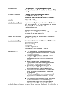 Modulhandbuch - Lehrstuhl Arbeitsmanagement und Personal