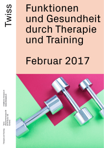 Funktionen und Gesundheit durch Therapie und Training Februar