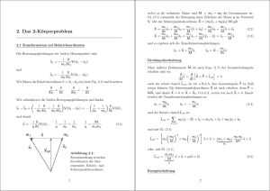 2. Das 2-Körperproblem