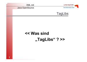 Was sind „TagLibs“