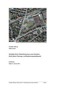 Schöpflin-Areal: Entwicklung eines neuen Quartiers