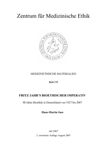 PDF-Download - Zentrum für Medizinische Ethik