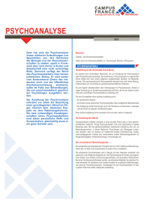 PsychoAnAlyse - Campus France Deutschland