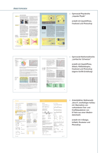 Arbeitsproben · Gymnasial-Physikreihe „Impulse Physik“ erstellt mit