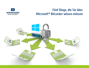 F&uuml;nf Dinge, die Sie &uuml;ber Microsoft&reg; BitLocker wissen m&uuml;ssen