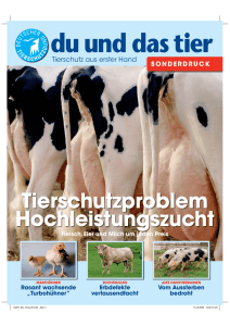 Hochleistungszucht - Deutscher Tierschutzbund