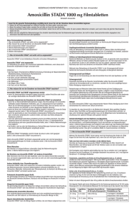 Amoxicillin STADA® 1000 mg Filmtabletten