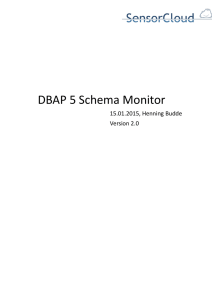 Schema Monitoring