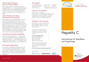 Hepatitis C - Deutsche Leberstiftung