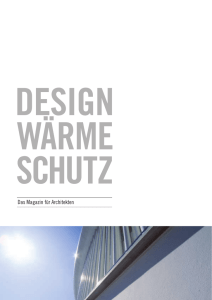 Das Magazin für Architekten