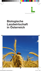Biologische Landwirtschaft in Österreich
