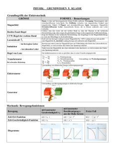 PHYSIK: GRUNDWISSEN 9