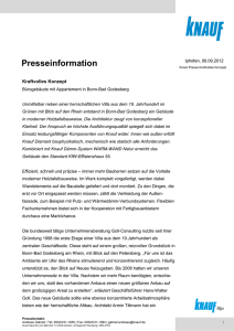 Knauf Presse Kraftvolles Konzept Bonn Bad Godesberg - Forum