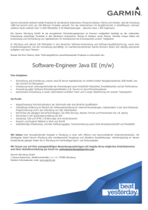 Software-Engineer Java EE (m/w)