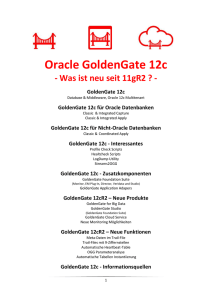 Oracle GoldenGate 12c