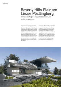 Beverly Hills Flair am Linzer Pöstlingberg - architektur