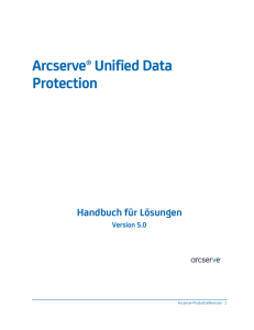 Arcserve Unified Data Protection