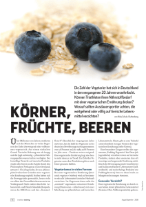 Körner, Früchte, Beeren - Niels Schulz