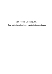 VHL Leitfaden - von Hippel