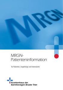 MRGN- Patienteninformation