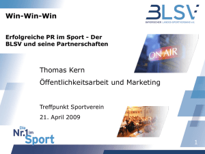 Win-Win-Win Thomas Kern Öffentlichkeitsarbeit und Marketing