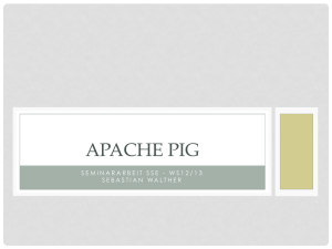 APACHE PIG