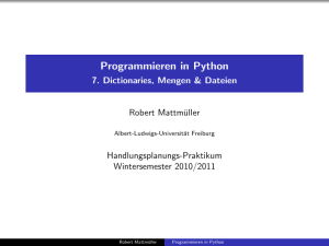 Programmieren in Python