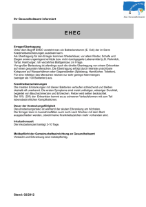 Merkblatt EHEC - Saarpfalz