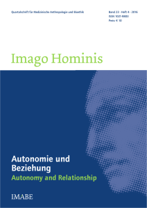 Imago Hominis - Kein assistierter Suizid