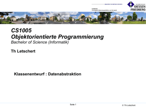 Datenabstraktion