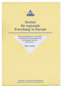 Wintersportregionen im wachsenden Wettbewerb. Ein