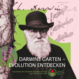 Darwins Garten - Evolution entdecken