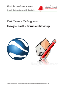 Google Earth / Trimble Sketchup