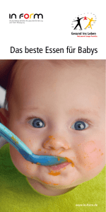 Das beste Essen für Babys PDF