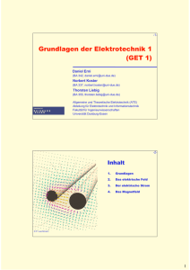 Grundlagen der Elektrotechnik 1 (GET 1) - ate.uni