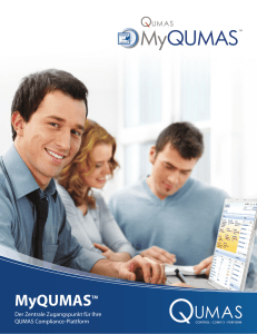 MyQUMAS ProcessCompliance EnterpriseRisk