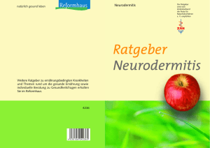 Ratgeber Neurodermitis