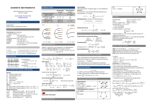 DISKRETE MATHEMATIK