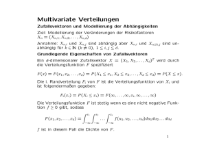 Multivariate Verteilungen