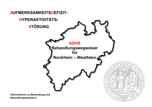 ADHS-Behandlungswegweiser - Schule und Gesundheit Hessen