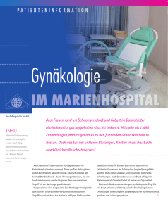 Patienteninformation... - Marienhospital Darmstadt