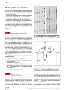 0 17.4.1.4 EKG-Wellen und -Intervalle 0 17.4.1.6 Berechnung der