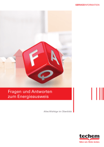 FAQ Energieausweis