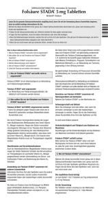 Folsäure STADA® 5 mg Tabletten