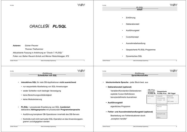 PL/SQL