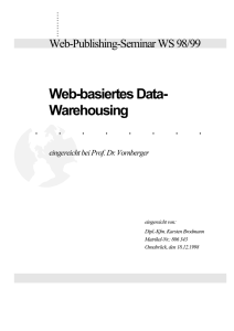 Web-basiertes Data