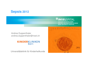 Sepsis 2012