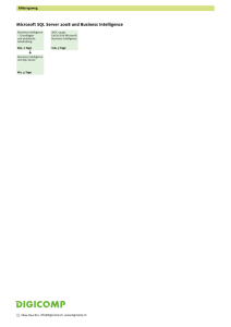 Microsoft SQL Server 2008 und Business Intelligence