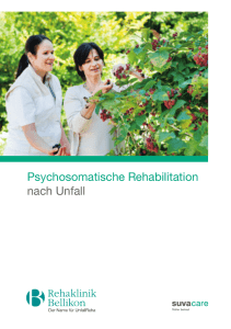 Psychosomatische Rehabilitation nach Unfall